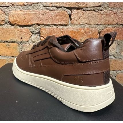 Hero men's reserve sneakers in brown leather