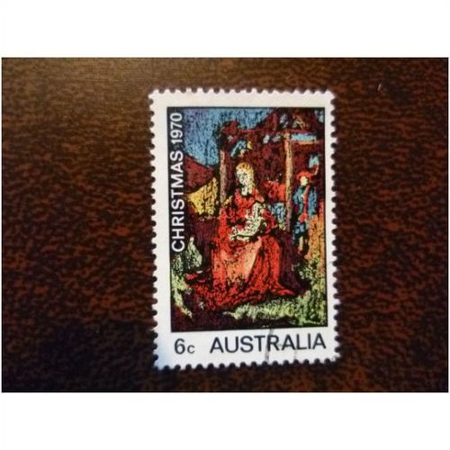 Australia 1970 Christmas 6c fine used stamp SG475 Nativity Jesus Mary Art