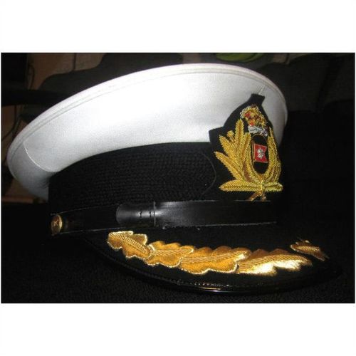WHITE STAR LINE TITANIC CAPTAIN SMITH HAT NEW Sizes 57, 58, 59, 60, 61, 62 WHITE
