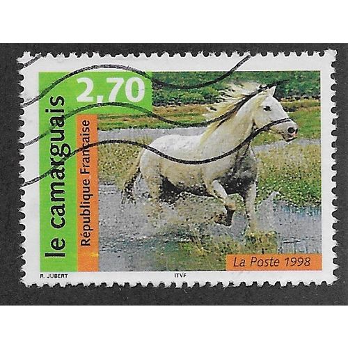 FRA 1998 2.70F 'HORSES - CAMARGUE' FINE USED (EBID55-726)