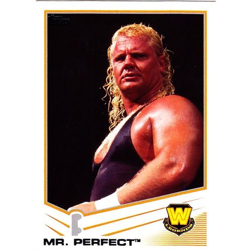 Mr Perfect #99 - WWE 2013 Topps Wrestling Trading Card