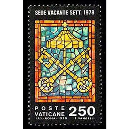 Vatican 1978 Stained Glass 250L MNH Stamp