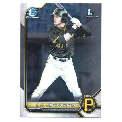 BOWMAN CHROME JACK SUWINSKI ROOKIE