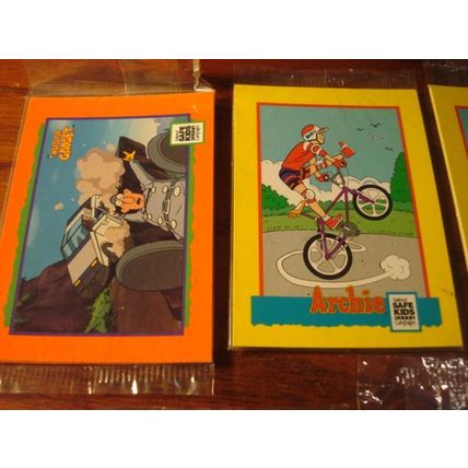 1991 Impel, 5-Sealed Packs, Safe Kids Campaign, MARIO/ARCHIE/SHE-HULK ++
