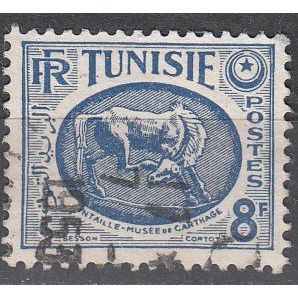 Tunisie 1950 Michel 375 O Cote (2005) 0.30 € Intaille Cachet rond