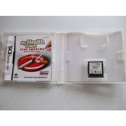 My Health Coach STOP SMOKING Allen Carr NINTENDO DS 3+ 2008 **VGC**