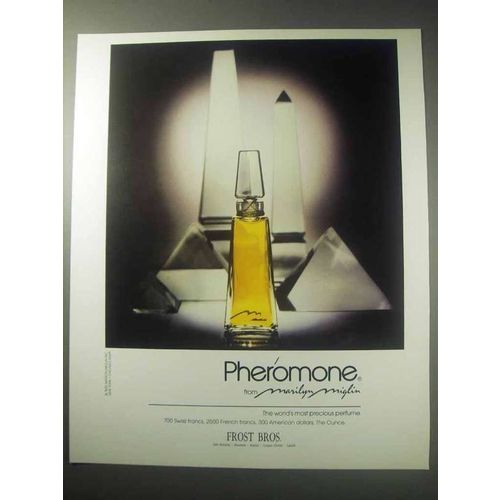 1985 Marilyn Miglin Pheromone Perfume Ad