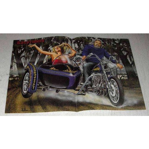 1997 David Mann Illustration - Sidecar