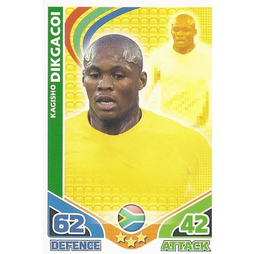 Match Attax - World Cup 2010: South Africa - Midfielder, Dikgacoi
