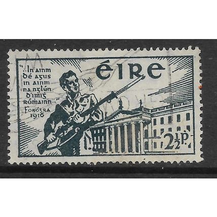 IRELAND 1941 2 1/2d BLUE VOLANTEER SG 128 FINE USED#