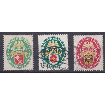 GERMANY 1929 Charity Stamps Good Used (p328)