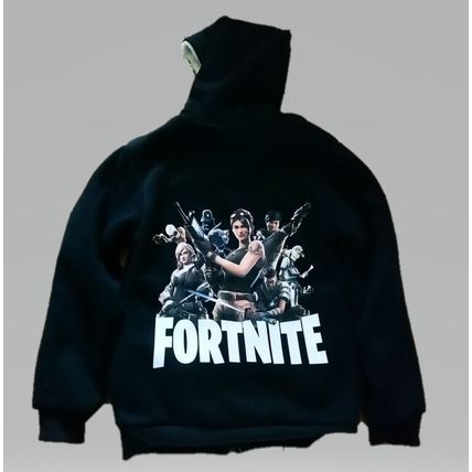 Boys Age 12-13yrs ? Fortnite Winter Hoodie Black