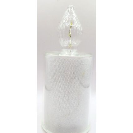 Memorial Glass Special Grandma LED Candle Shaped Ornament 17 CM Gift Grief