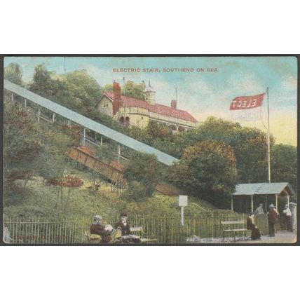 Electric Stair, Southend on Sea, Essex, c.1905-10 - GD&DL Star Series Postcard