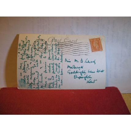 STANLEY PALACE, CHESTER, CHESHIRE. used vintage postcard 1943 pm =