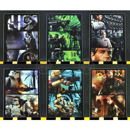 Topps Star Wars Rogue 1 Mission Briefing – Insert Set – Comic Strips (12 cards)