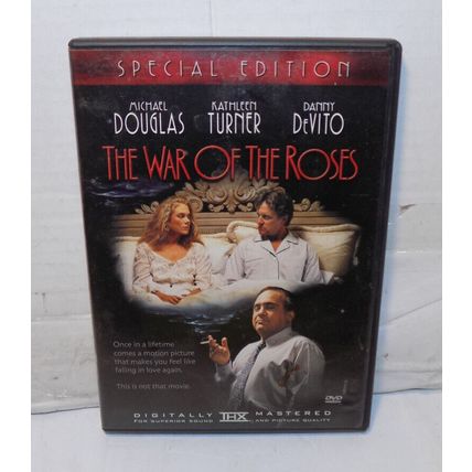 The War of the Roses DVD Special Edition Michael Douglas Kathleen Turner 2001