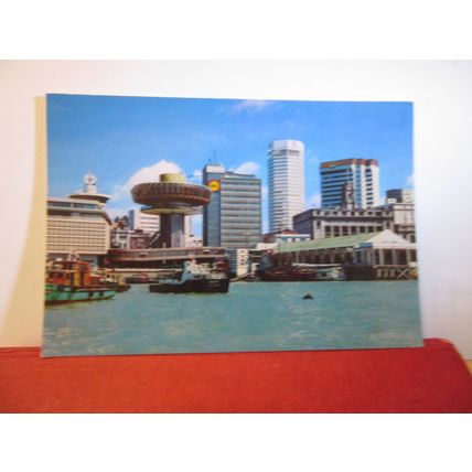 CHANGE ALLEY AERIAL PLAZA, WATERFRONT, SINGAPORE unused postcard =