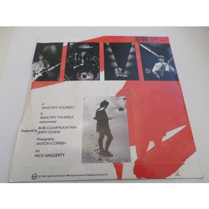 SIMPLE MINDS - 3 X 7" VINYL SINGLES - PROMISED YOU A MIRACLE, SANCTIFY YOURSEL