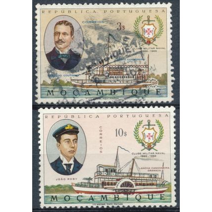 Centenary Military Naval Association - Mozambique 1967 - F H & NM H - MiNr 537/8