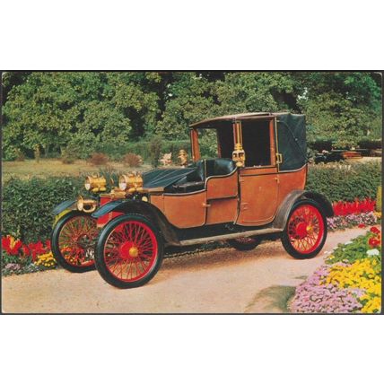 1908 Lanchester 20hp, c.1960s - Salmon Postcard