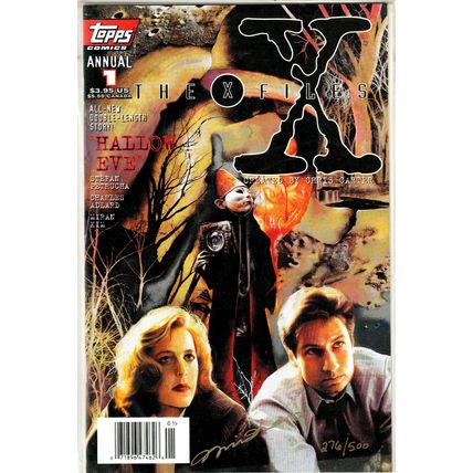 THE X FILES ANNUAL No.1 **SIGNED BY COVER ARTIST MIRAN KIM** No.276 of 500.