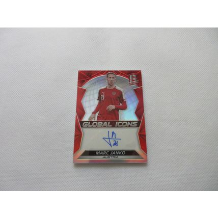 Panini Spectra Soccer 2016-17 Red Signature Marc Janko Austria 55/65