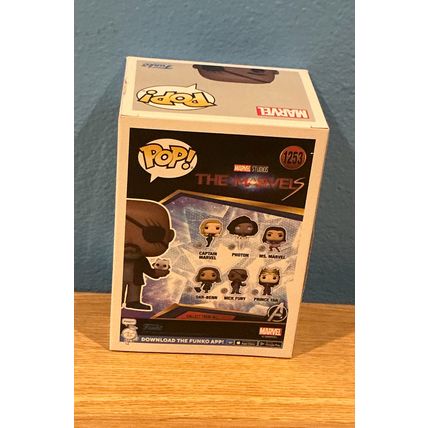 Funko Pop! Nick Fury #1253 Facsimile Laser Autographed Figure (Box & Protector)