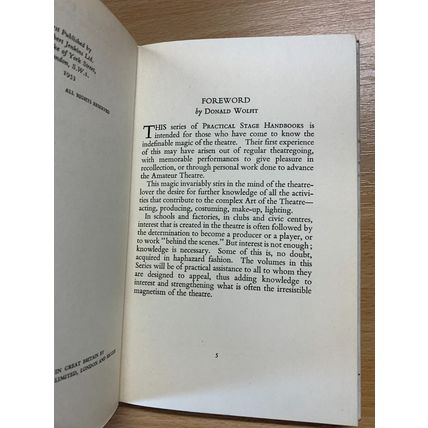 1953 1ST EDITION "PLAY PRODUCTION" CONRAD CARTER HARDBACK BOOK (P2)