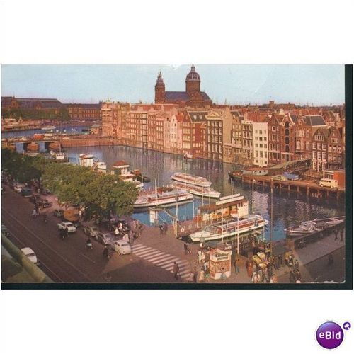Netherlands Postcard 1963 - Reederij Plas