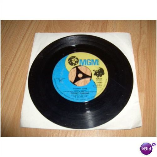 donny osmonds, young love. 1973 7". mgm , k 14583