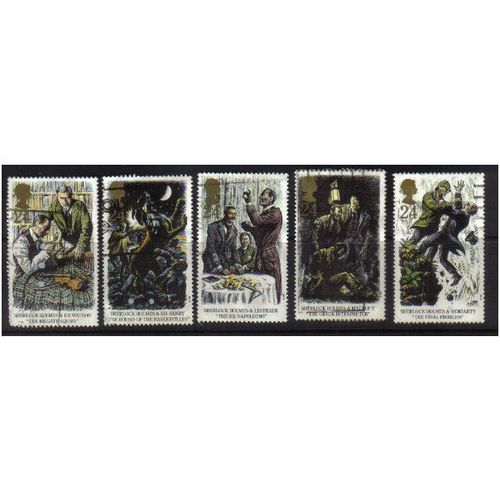 1993 GB SHERLOCK HOLMESSET F/U SG 1784-1788
