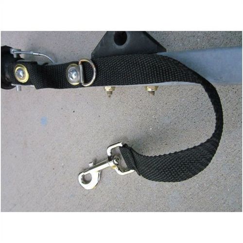 Replacement Bicycle Trailer Nylon Safety Strap with Heavy Duty Clip