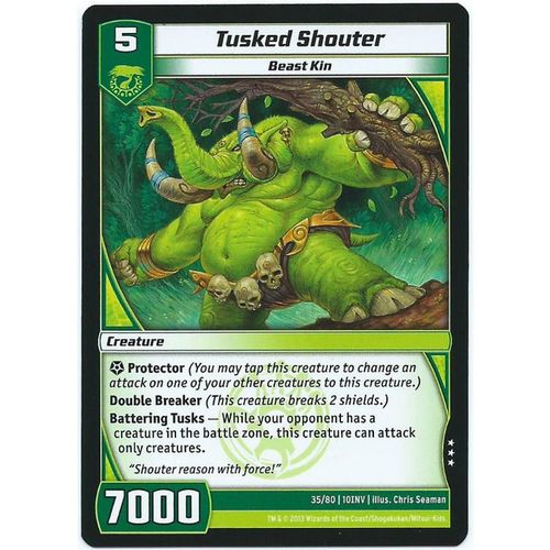 Kaijudo - Invasion Earth - #35/80 - Tusked Shouter