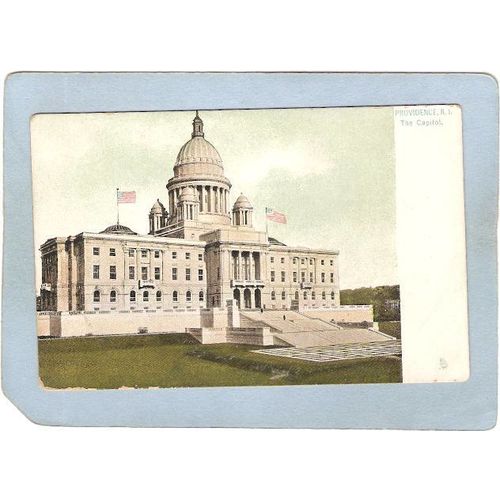 Rhode Island Providence Postcard The Capitol~1329