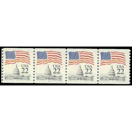 2115a 22c U.S. Flag Very Fine MNH PNC 5/4 R0036