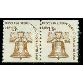 1618v 13c Liberty Bell Fine MNH Dry Gum CLP R0905