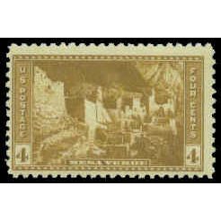 743 4c Mesa Verde Park Just Clears MNH M08499