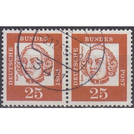 GERMANY BUND [1961] MiNr 0353 y 2er ( O/used ) [01]