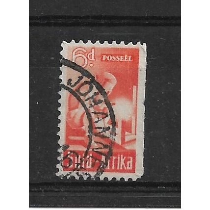 SouthAfrica.SG102 6d Electric Welding.Afrikaans Print.Fine Used.Sept21a