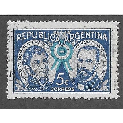 ARG 1941 5c '131ST ANN OF RISING AGAINST SPAIN' FINE USED (EBID79-126)