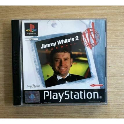 Jimmy White's 2 Cueball PS1 game (COMPLETE INC MANUAL) Sony Playstation
