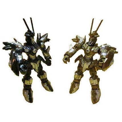 Playmind Robot Poseable Plastic Action Figure with Sword and Shield Color 1 Brow