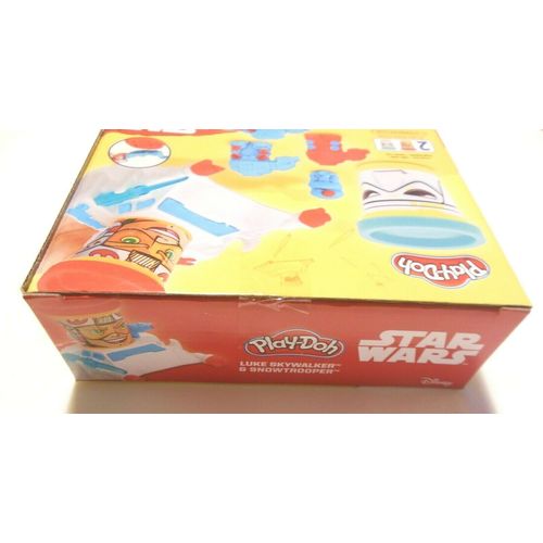 Play-Doh Star Wars Cans 2 Pack-Luke Skywalker & Snowtrooper