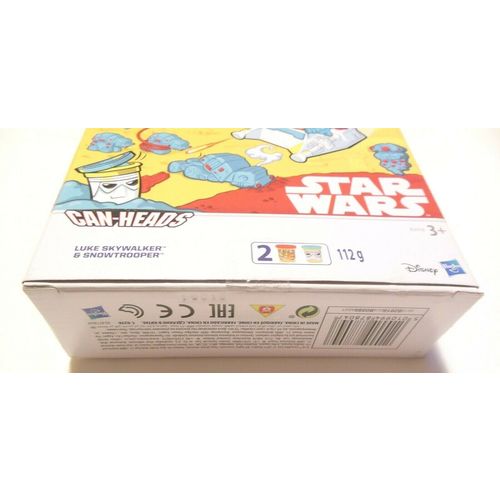 Play-Doh Star Wars Cans 2 Pack-Luke Skywalker & Snowtrooper