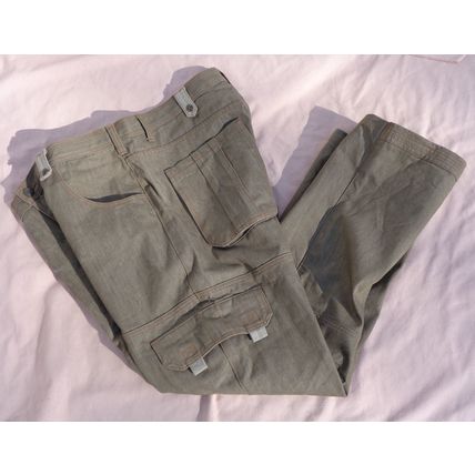 Mens Eight 732 Sage Green Cargo Jeans Pants Mfg 42Wx 34L Act 44Wx33L