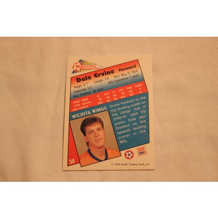 Dale Ervine 1992 Pacific NO. 38