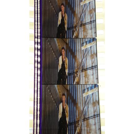 Dancing In The Streets. Bowie /Jagger Pk GB - 037K. 1 STRIP OF 5- 35MM FILMCELLS