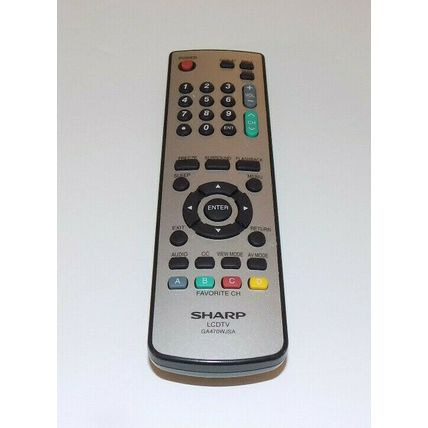 Sharp GA470WJSA LCD TV Remote Control IR Tested Working