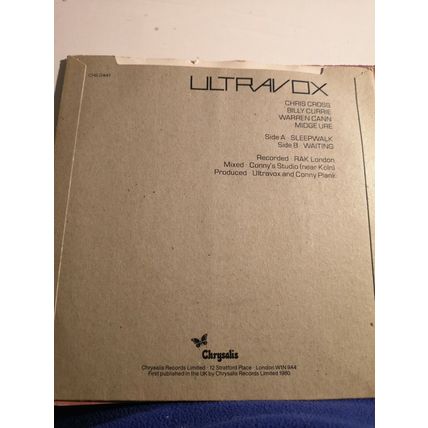 Ultravox sleepwalk